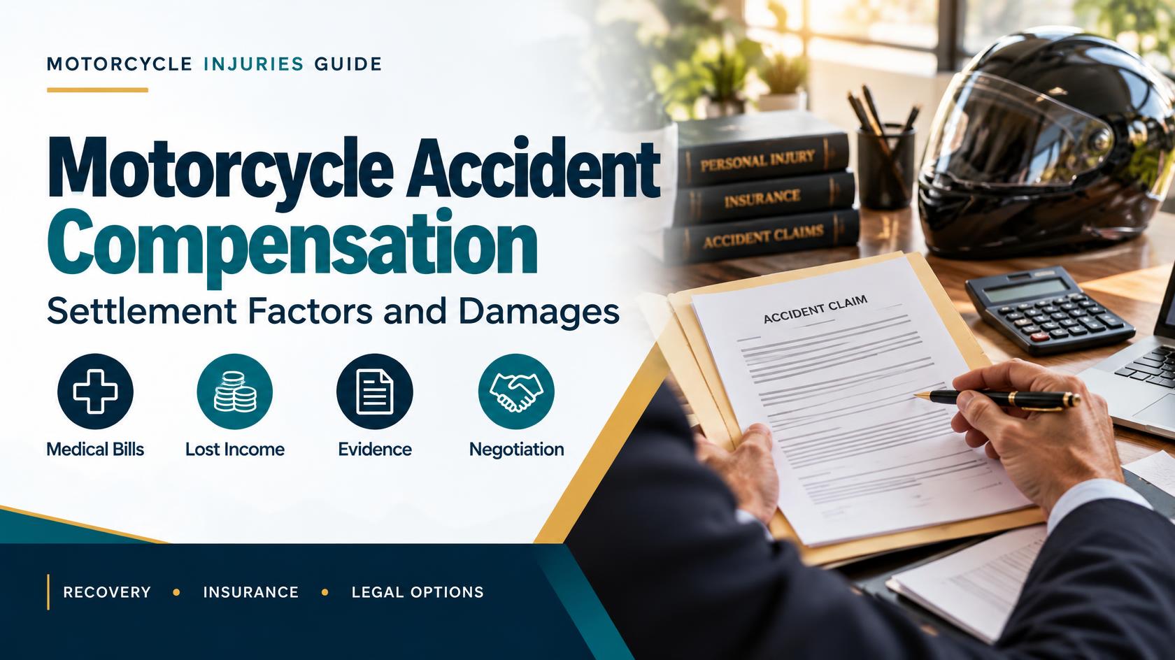 Motorcycle Accident Settlements guide cover